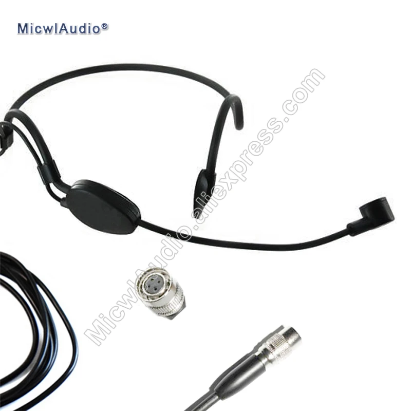 Headworn Condenser ME3 Microphone Headset For Audio Technical Wireless 4 Pin MicwlAudio 004 Black
Headworn Condenser ME3 Microphone Headset For Audio Technical Wireless 4 Pin MicwlAudio 004 Black