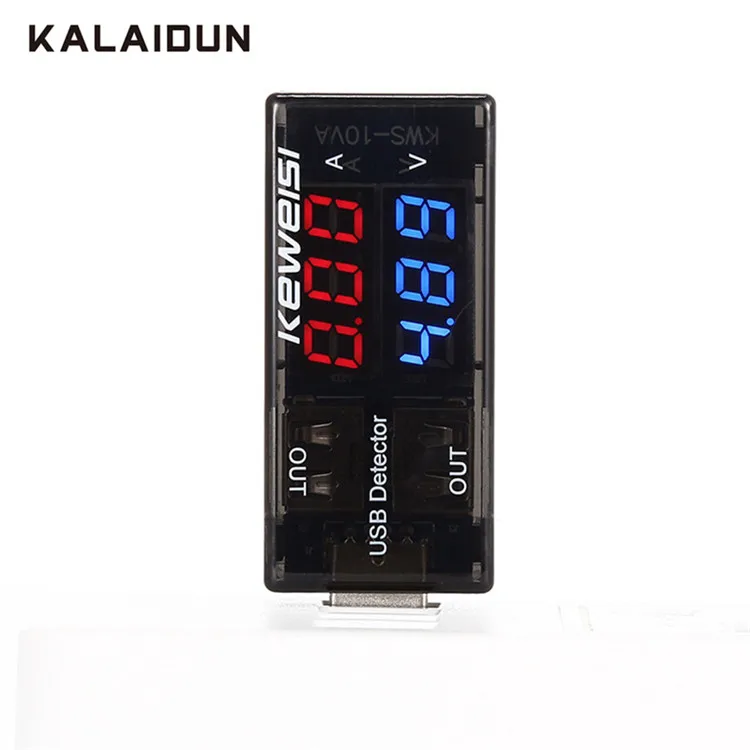 KALAIDUN 3 In 1 Battery USB Current Voltage Detector Tester Digital Mobile Power Voltmeter Ammeter Monitor Charger Detector1