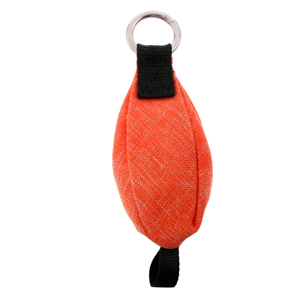 Durable Tree Surgeon Arborist Rock Climbing Rope Working Throw Weight Bag Attached with Stainless Steel Ring for Throw Line Durable Tree Surgeon Arborist Rock Climbing Rope Working Throw Weight Bag Attached with Stainless Steel Ring for Throw Line