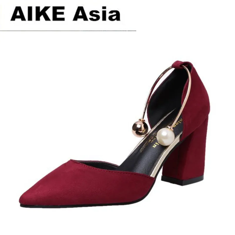 2018 Summer Women Shoes Pointed Toe Pumps Dress Shoes High Heels Boat Shoes Wedding Shoes tenis feminino Side with Rough with
2018 Summer Women Shoes Pointed Toe Pumps Dress Shoes High Heels Boat Shoes Wedding Shoes tenis feminino Side with Rough with