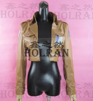 Hot Anime Attack on Titan cosplay costume jacket pu leather coat wholesale hoodie
Hot Anime Attack on Titan cosplay costume jacket pu leather coat wholesale hoodie