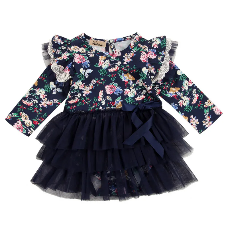 Newborn Baby Girls Infant Cotton Long Sleeve Floral Ruffles Lace Tutu Dress Outfit Kids Princess Party Pageant Dress Sundress
Newborn Baby Girls Infant Cotton Long Sleeve Floral Ruffles Lace Tutu Dress Outfit Kids Princess Party Pageant Dress Sundress