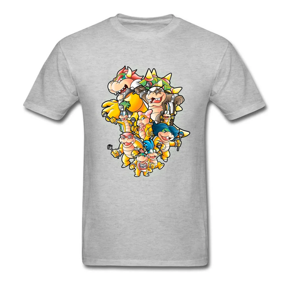 demon king family 9798 100% Cotton Gift Tops Shirt Hip Hop Short Sleeve Men Top T-shirts Party Summer Tee Shirt O-Neck demon king family 9798 grey