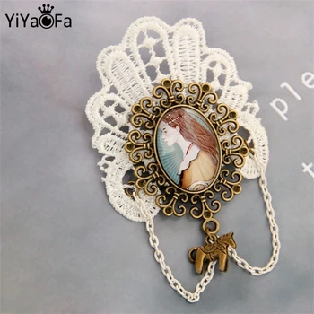 YiYaoFa Victorian Lace Pin & Brooches Handmade Vintage Gothic Jewelry Women Accessories Gift Lace Corsage BR-33
YiYaoFa Victorian Lace Pin & Brooches Handmade Vintage Gothic Jewelry Women Accessories Gift Lace Corsage BR-33