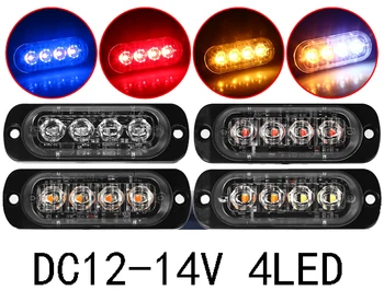 1Pc Blue 12-24V 4 LED Ultra Thin Car Strobe Warning Side Light Grille Flashing Taillight Truck Beacon Lights Car-Styling 12W
1Pc Blue 12-24V 4 LED Ultra Thin Car Strobe Warning Side Light Grille Flashing Taillight Truck Beacon Lights Car-Styling 12W