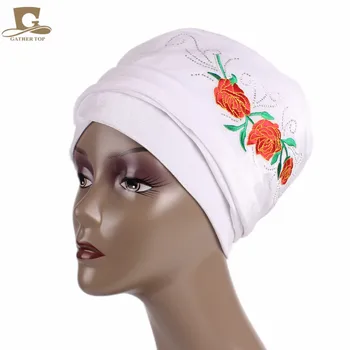 New Women Luxury Velvet Nigerian Turban With Rhinestoned Rose Flower Hijab Extra Long Tube Head Wrap Headwrap Scarf Tie
New Women Luxury Velvet Nigerian Turban With Rhinestoned Rose Flower Hijab Extra Long Tube Head Wrap Headwrap Scarf Tie