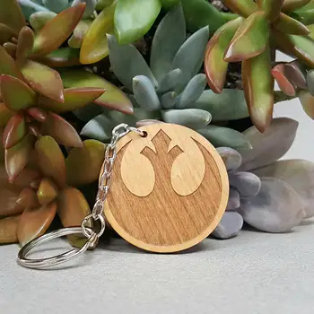 Key Chain - Star- Wars Rebel Alliance - Wood Keychain - Laser Engraved - Luke Skywalker Keychain
Key Chain - Star- Wars Rebel Alliance - Wood Keychain - Laser Engraved - Luke Skywalker Keychain