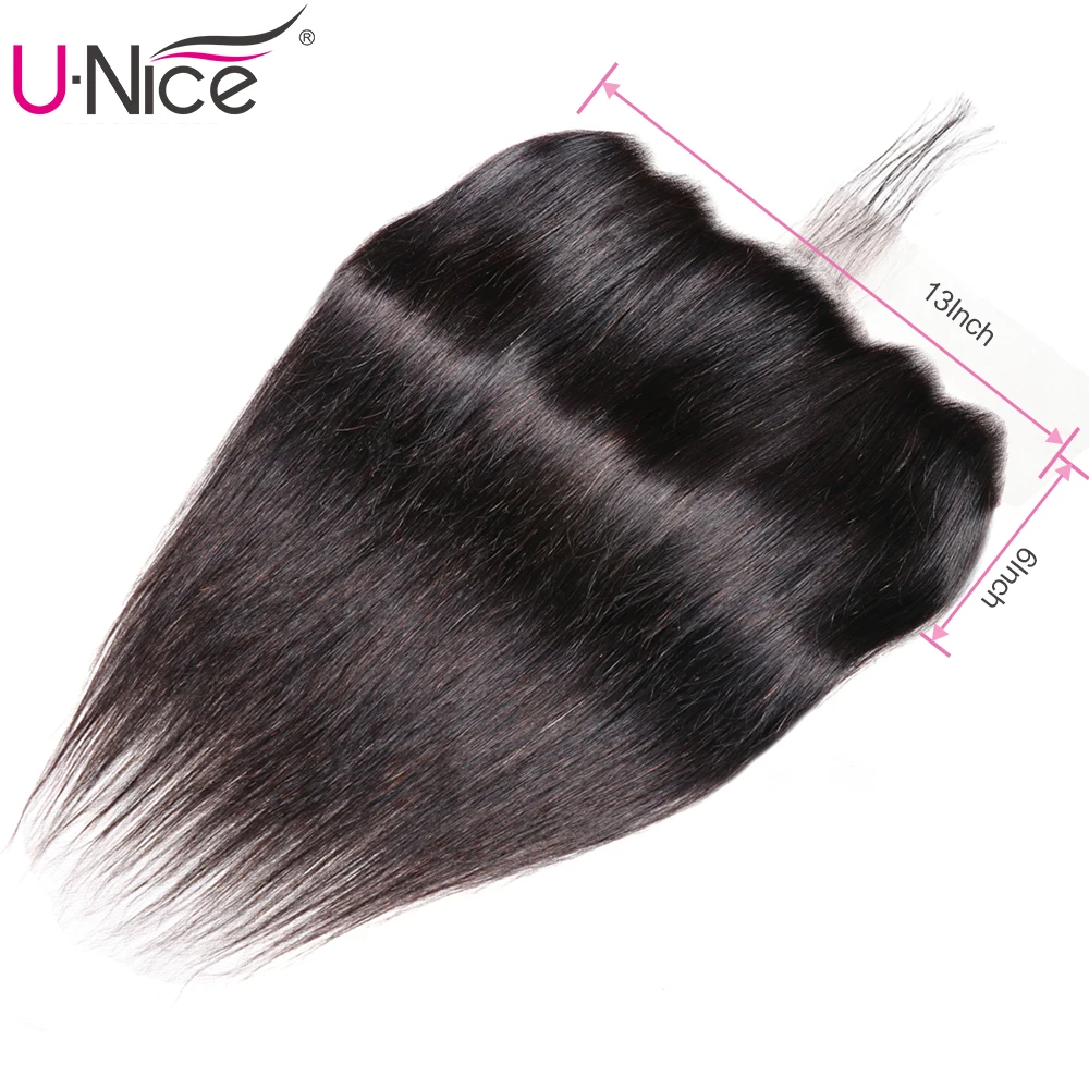 Unice Hair Brazilian Straight Lace Frontal Closure 13*6 Ear to Ear Free Part Closure 100% Human Hair Remy Hair
Unice Hair Brazilian Straight Lace Frontal Closure 13*6 Ear to Ear Free Part Closure 100% Human Hair Remy Hair