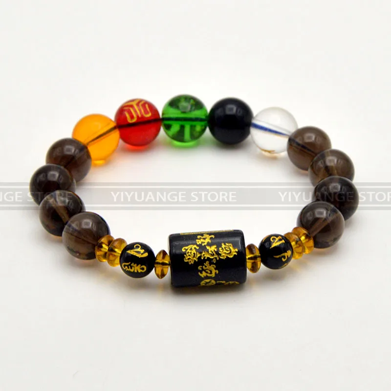 

feng shui The five elements Transport crystal Bracelet Wealth & Good Luck bead Gemstone Bracelet Good Quality