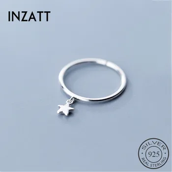 INZATT Genuine 925 Sterling Silver Minimalist Geometric Round Pendant Star Ring For Women Cute Wedding Fine Jewelry Gift
INZATT Genuine 925 Sterling Silver Minimalist Geometric Round Pendant Star Ring For Women Cute Wedding Fine Jewelry Gift