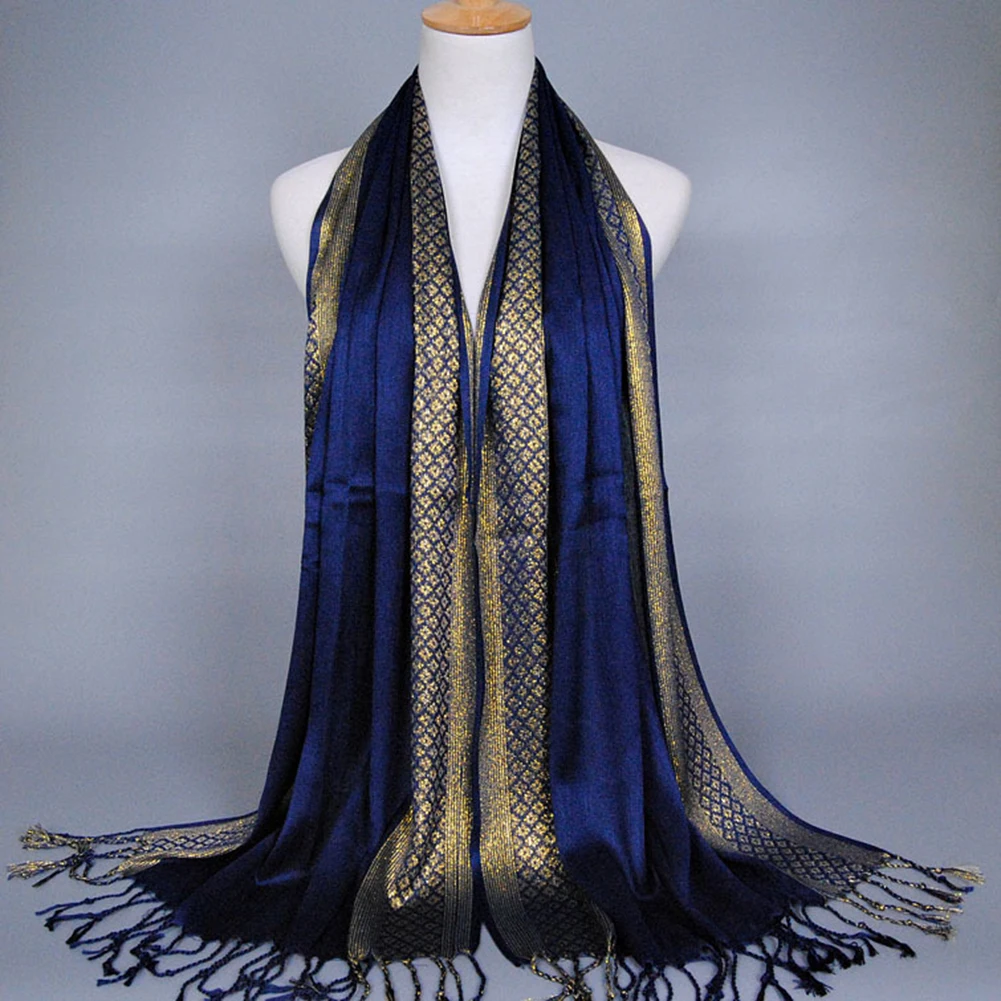 Women new hot sale tassels cotton lurex plaid stripe scarf long hijab muslim scarves/scarf
Women new hot sale tassels cotton lurex plaid stripe scarf long hijab muslim scarves/scarf