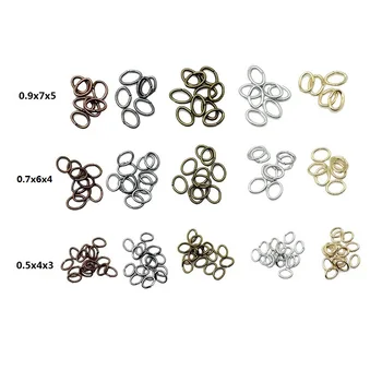 10gram(100-400pcs) Oval Open Jump Rings Bronze/Gunblack/Rose gold/Silver Jumpring Link Loops for Jewelry Making Open Connector
10gram(100-400pcs) Oval Open Jump Rings Bronze/Gunblack/Rose gold/Silver Jumpring Link Loops for Jewelry Making Open Connector