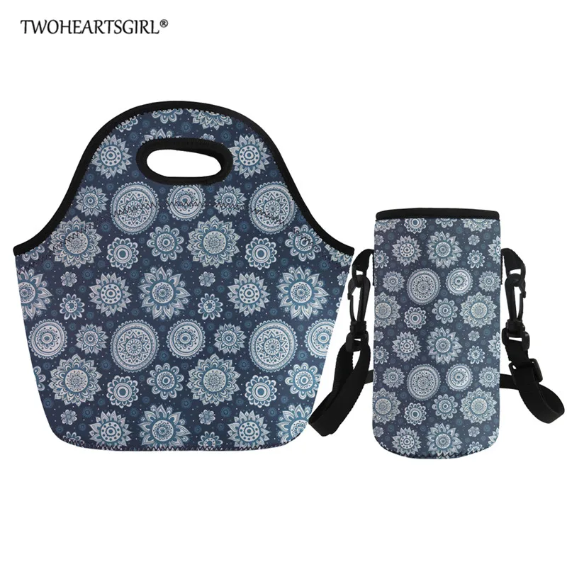 Twoheartsgirl Bohemian Mandala Print Insulated Lunch Bag Portable keep Food Safe warm Big Thermal business launch Box school
Twoheartsgirl Bohemian Mandala Print Insulated Lunch Bag Portable keep Food Safe warm Big Thermal business launch Box school