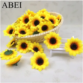 30pieces/lot 7cm Artificial Sunflower Fake Silk Fabric flower head DIY Wreath Handmade Flower Balls Home Wedding Decoration
30pieces/lot 7cm Artificial Sunflower Fake Silk Fabric flower head DIY Wreath Handmade Flower Balls Home Wedding Decoration