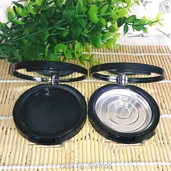 30pcs/lot Graceful Empty Round Blusher Compacts with Mirror, Black Flip Cap Cosmetic Eyeshadow Powder Container, DIY Makeup Tool
30pcs/lot Graceful Empty Round Blusher Compacts with Mirror, Black Flip Cap Cosmetic Eyeshadow Powder Container, DIY Makeup Tool