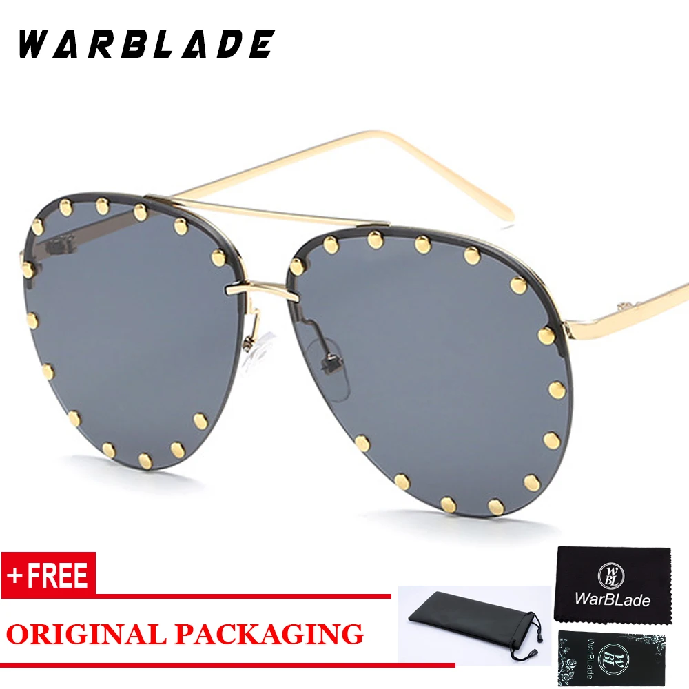 WarBLade Luxury Italy Oversized Sunglasses Women UV400 Retro Brand Designer Big Frame Sun Glasses For Female Silver Eyewear 2018
WarBLade Luxury Italy Oversized Sunglasses Women UV400 Retro Brand Designer Big Frame Sun Glasses For Female Silver Eyewear 2018