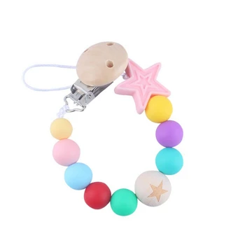 Baby Nipple Holder Pacifier Clip Chain Wooden Beads Dummy Clip Chupetas Soother Teether Anti-Drop Rope Chew Pacifier Clips
Baby Nipple Holder Pacifier Clip Chain Wooden Beads Dummy Clip Chupetas Soother Teether Anti-Drop Rope Chew Pacifier Clips