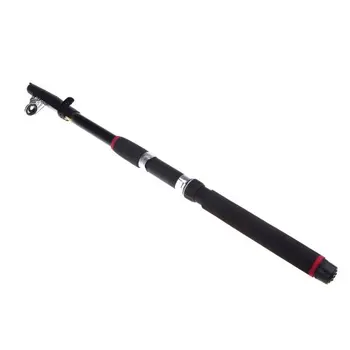 SEWS-LEO 2.7M Portable Telescopic Fishing Rod Travel Spinning Fishing Pole Glass Fiber black
SEWS-LEO 2.7M Portable Telescopic Fishing Rod Travel Spinning Fishing Pole Glass Fiber black