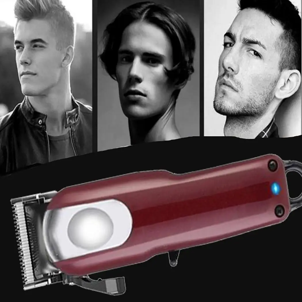 Professional Digital Hair Trimmer Rechargeable Electric Hair Clipper Men's Cordless Haircut Adjustable 4 Replacement Comb
Professional Digital Hair Trimmer Rechargeable Electric Hair Clipper Men's Cordless Haircut Adjustable 4 Replacement Comb