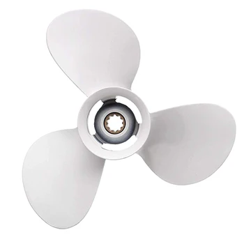 Outboard Propeller 664-45954-01-El 9-7 / 8 X 12 Suitable For Yamaha 20-30Hp Aluminum Alloy 3 Blade Black 10 Spline Tooth R Rot
Outboard Propeller 664-45954-01-El 9-7 / 8 X 12 Suitable For Yamaha 20-30Hp Aluminum Alloy 3 Blade Black 10 Spline Tooth R Rot