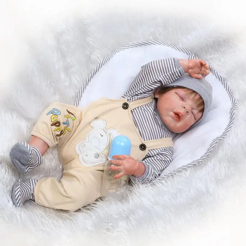 22"/56cm Handmade Full Body Vinyl Silicone Reborn Baby boy Doll bebe alive reborn com corpo de silicone inteiro menina
22"/56cm Handmade Full Body Vinyl Silicone Reborn Baby boy Doll bebe alive reborn com corpo de silicone inteiro menina