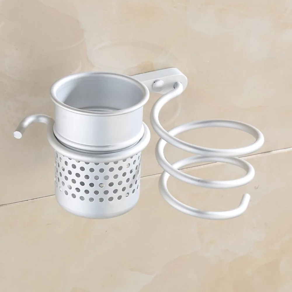 New Arrival Wall Mounted Hair Dryer Drier Comb Holder Rack Stand Set Storage Organizer New Excellent Quality Popular
New Arrival Wall Mounted Hair Dryer Drier Comb Holder Rack Stand Set Storage Organizer New Excellent Quality Popular