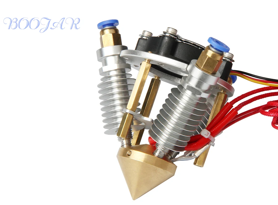 Extruder jhead Full kit Brass Nozzle 3 IN 1 OUT 0.4mm For 1.75mm Filament Multi Nozzle Mixing Colors for Kossel printer
Extruder jhead Full kit Brass Nozzle 3 IN 1 OUT 0.4mm For 1.75mm Filament Multi Nozzle Mixing Colors for Kossel printer