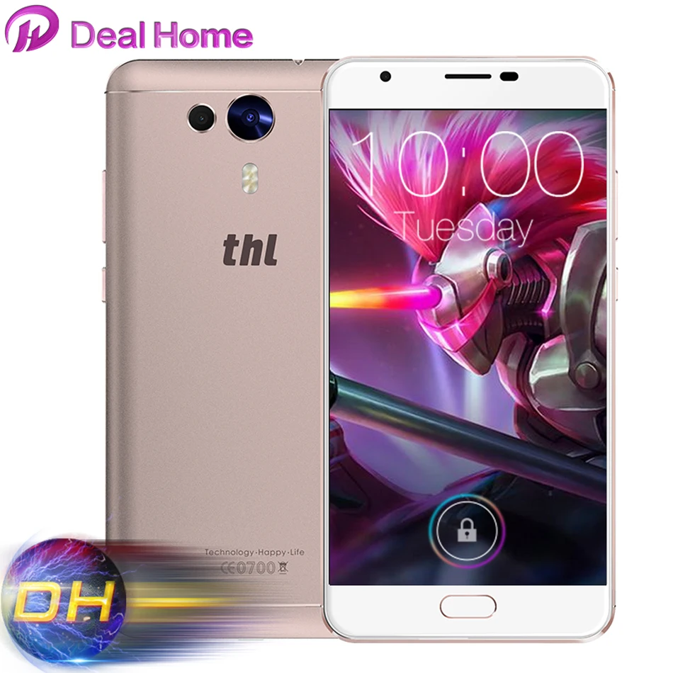 

New Arrival THL Knight 1 Mobile Phone 5.5"FHD 3GB RAM 32GB ROM Android 7.0 MTK6750T Octa Core 4G Dual Camera 13MP Smartphone