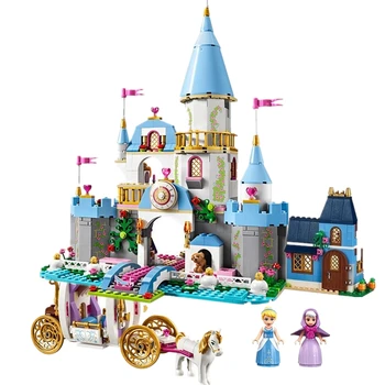 New 1064pcs Princess Series Cinderella Magic night Romantic Castle Girls Building Block Brick Compatible With
New 1064pcs Princess Series Cinderella Magic night Romantic Castle Girls Building Block Brick Compatible With
