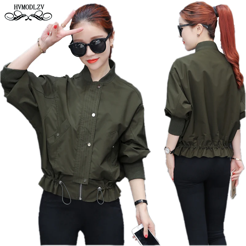 Autumn Women Loose Short Jacket Coat Korea Stylish Plus size Long sleeved Baseball Jacket Women 2017 New Bomber Jacket lj462
Autumn Women Loose Short Jacket Coat Korea Stylish Plus size Long sleeved Baseball Jacket Women 2017 New Bomber Jacket lj462