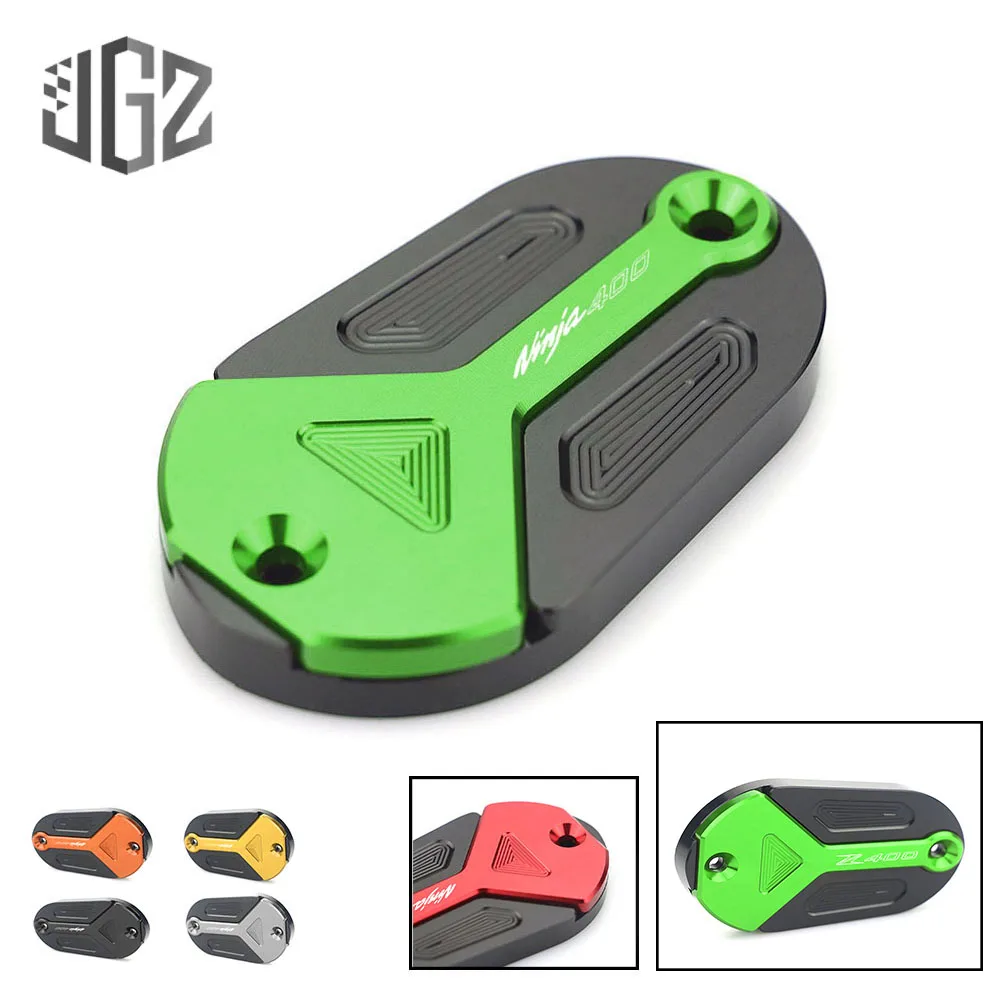 Motorcycle CNC Aluminum Front Brake Reservoir Fluid Tank Upper Pump Cover Cap for KAWASAKI NINJA 400 2017 2018 2019 Z400 Modify
Motorcycle CNC Aluminum Front Brake Reservoir Fluid Tank Upper Pump Cover Cap for KAWASAKI NINJA 400 2017 2018 2019 Z400 Modify