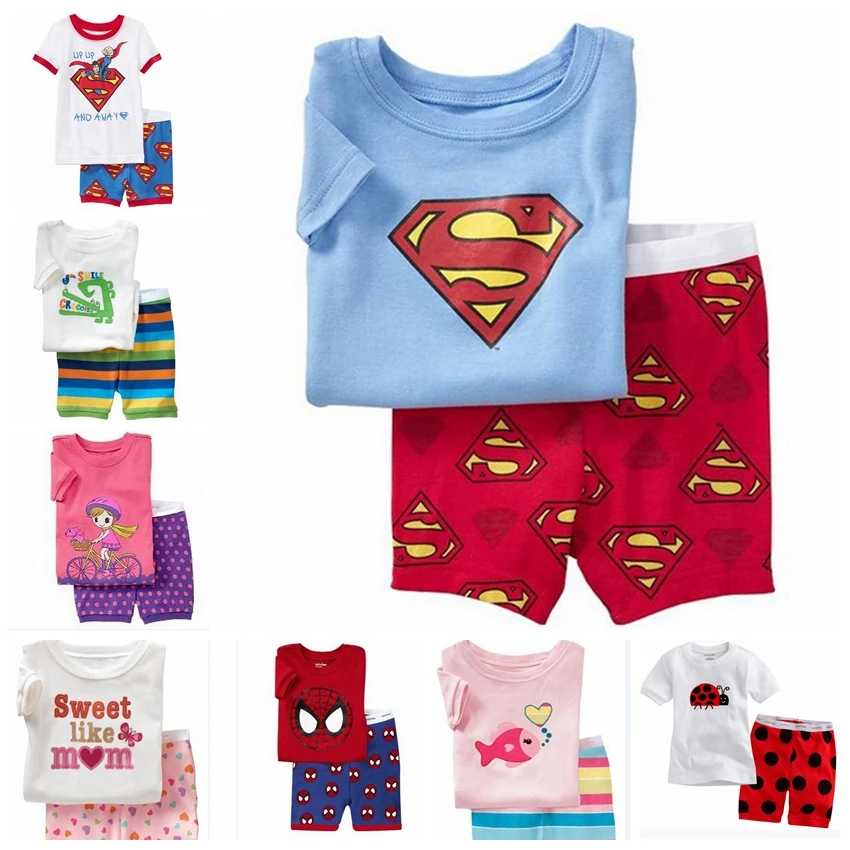 Children`s set Cotton Cartoon Pajamas Shorts for Baby Boys Girls Short sleeves Summer Home Wear Kids Clothing Baby Clothes
Children`s set Cotton Cartoon Pajamas Shorts for Baby Boys Girls Short sleeves Summer Home Wear Kids Clothing Baby Clothes