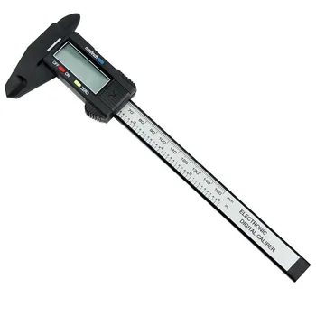 6inch 150mm Electronic Digital Caliper Ruler Carbon Fiber Composite Vernier
6inch 150mm Electronic Digital Caliper Ruler Carbon Fiber Composite Vernier