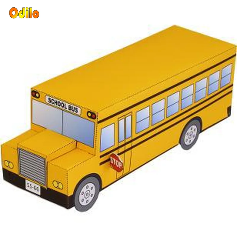 1:20 3D Paper Model Space Library Papercraft Cardboard House for Children Paper Toys School Bus Cartoon Origami Educational Toys
1:20 3D Paper Model Space Library Papercraft Cardboard House for Children Paper Toys School Bus Cartoon Origami Educational Toys