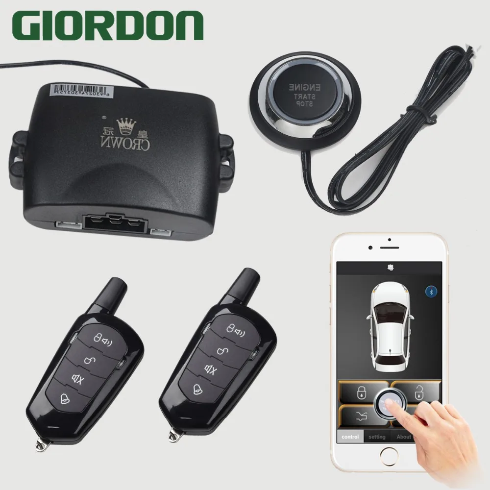 Smart phone remote start car one key start anti-theft system with vibration alarm function of mobile phone automatic induction
Smart phone remote start car one key start anti-theft system with vibration alarm function of mobile phone automatic induction