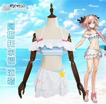 Anime Cosplay Costume Fate/Apocrypha Fate/Extella Link Astolfo Bikini Sexy Full Sets B
Anime Cosplay Costume Fate/Apocrypha Fate/Extella Link Astolfo Bikini Sexy Full Sets B