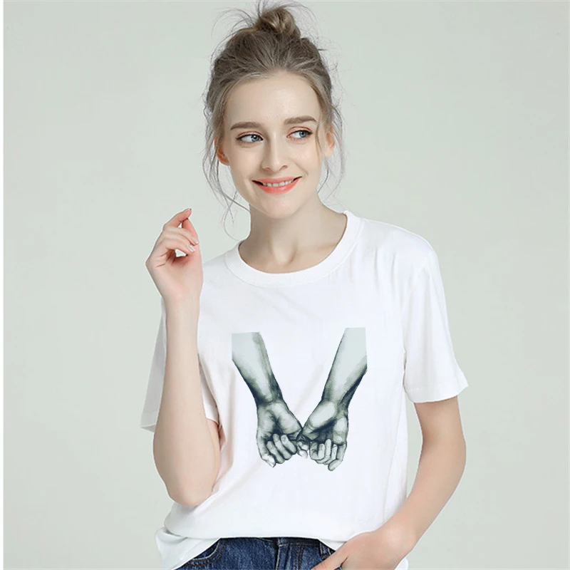 2019 Holding Love Cotton Tshirt Women Cotton Harajuku Aesthetic Funny T shirt Short Sleeve Female T-shirt Plus Size Tops Tees
2019 Holding Love Cotton Tshirt Women Cotton Harajuku Aesthetic Funny T shirt Short Sleeve Female T-shirt Plus Size Tops Tees