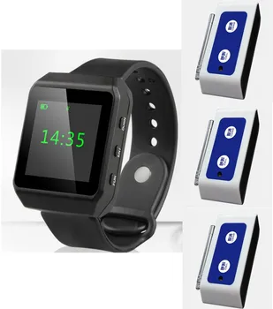 ATM/disability passage wireless calling/paging system, 3pcs color indicator call button+1pc OLED color screem wrist/watch pager
ATM/disability passage wireless calling/paging system, 3pcs color indicator call button+1pc OLED color screem wrist/watch pager