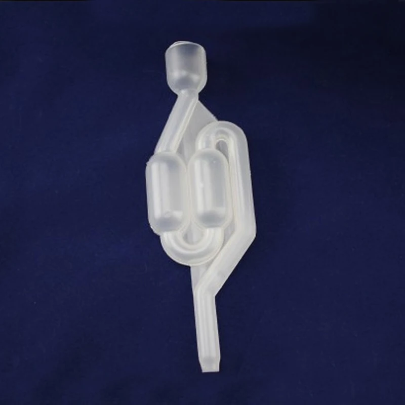 S-Shape Air Lock Twin Bubble Plastic Grommet Homebrew Fermentation Wine Valve Wine Beer Making Twin Bubble Fermentation 1PCS
S-Shape Air Lock Twin Bubble Plastic Grommet Homebrew Fermentation Wine Valve Wine Beer Making Twin Bubble Fermentation 1PCS