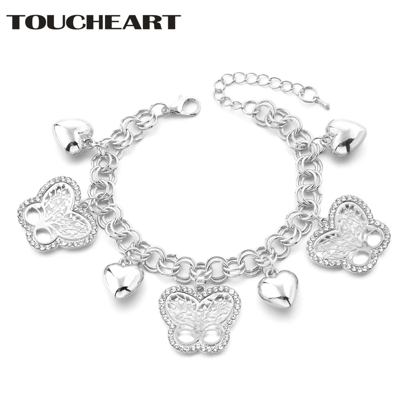TOUCHEART Luxury Brand Butterfly Tree Of Life Bracelet & Bangles Charms For Women Jewelry Making Friendship Bracelets SBR180096
TOUCHEART Luxury Brand Butterfly Tree Of Life Bracelet & Bangles Charms For Women Jewelry Making Friendship Bracelets SBR180096