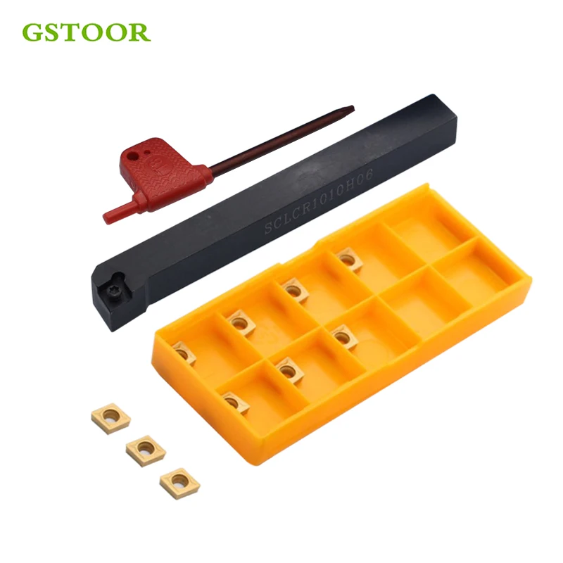 1PC SCLCR0808F06 SCLCR1010H06 SCLCR1212H06 holder 10PCS CCMT060204 High quality Lathe for Turning Tool Holder For steel
1PC SCLCR0808F06 SCLCR1010H06 SCLCR1212H06 holder 10PCS CCMT060204 High quality Lathe for Turning Tool Holder For steel