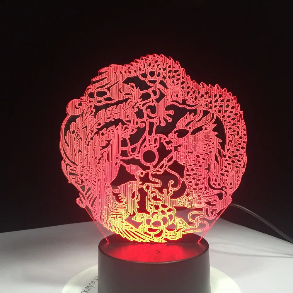 Dragon Phoenix 3D Ancient Animals Night Light LED Touch Lamp Visual 7 Colors Changing USB Power Luminaria Lamp Home Decor Gift
Dragon Phoenix 3D Ancient Animals Night Light LED Touch Lamp Visual 7 Colors Changing USB Power Luminaria Lamp Home Decor Gift