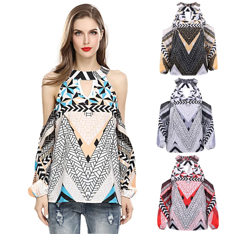 2019 Long Sleeve Boho Tops Women Blouses Casual Spring Off Shoulder Loose Patchwork Sexy Chiffon Large Big Plus Sizes Shirts
2019 Long Sleeve Boho Tops Women Blouses Casual Spring Off Shoulder Loose Patchwork Sexy Chiffon Large Big Plus Sizes Shirts