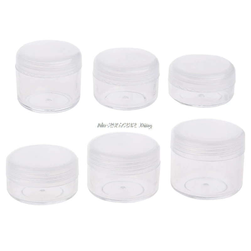 Makeup Jar Mini Sample Bottle Travel Cosmetic Pot Face Cream Container Nail Box UU72
Makeup Jar Mini Sample Bottle Travel Cosmetic Pot Face Cream Container Nail Box UU72