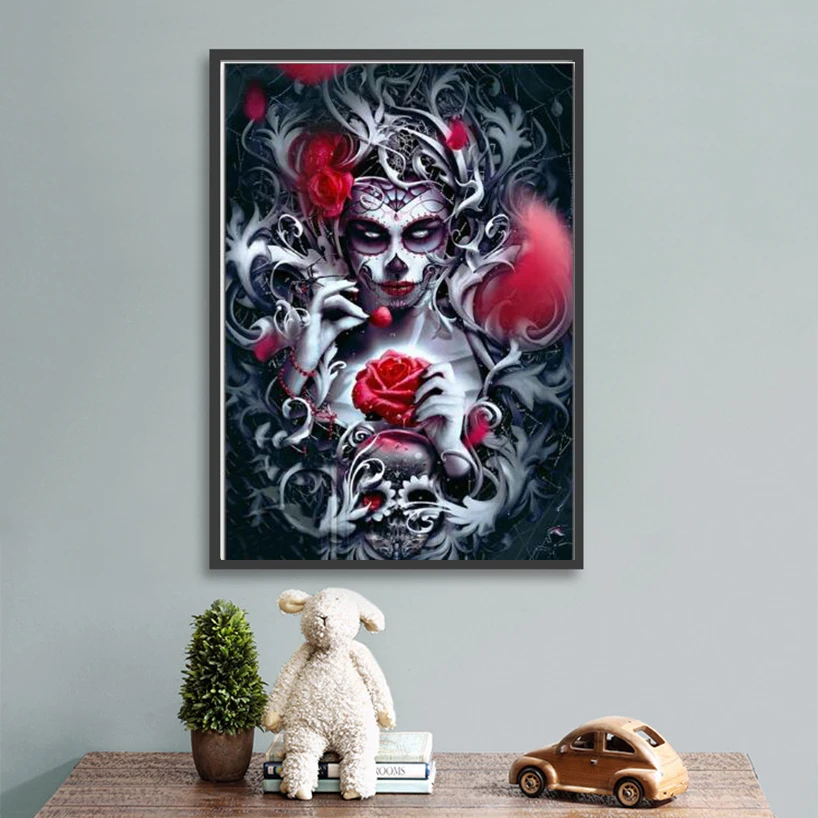 5D Diamond Embroidery Ghost Makeup Beauty DIY Diamond Painting Mosaic Cross Stitch Crafts Full Square Painting
5D Diamond Embroidery Ghost Makeup Beauty DIY Diamond Painting Mosaic Cross Stitch Crafts Full Square Painting