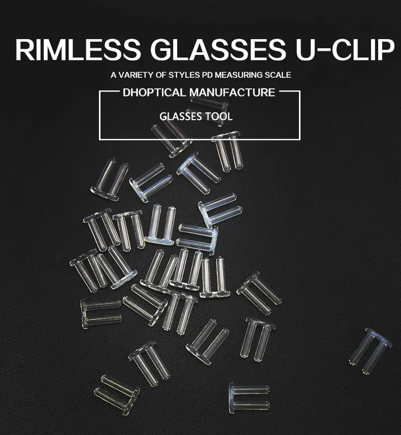 

glasses u-clip ,PVC material 5000pcs different model free shipping low shipping cost