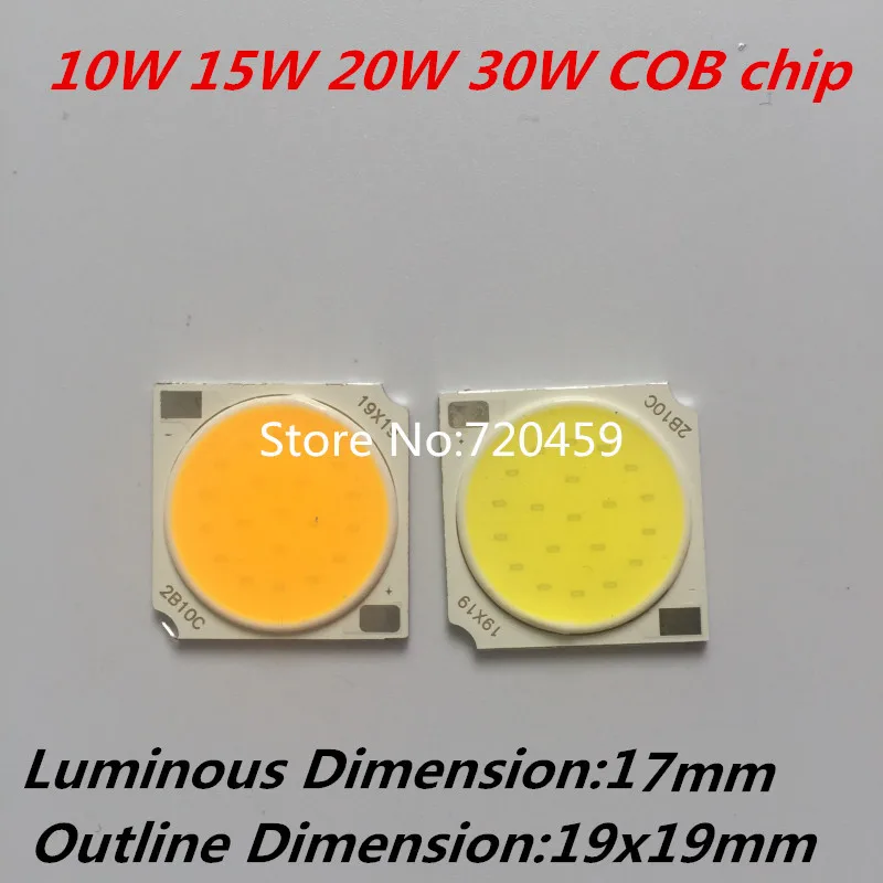 10pcs High Power COB LED chip diamete luminous dimension 17mm Taiwan chip High Bright Ceiling light source White ,Warm White
10pcs High Power COB LED chip diamete luminous dimension 17mm Taiwan chip High Bright Ceiling light source White ,Warm White