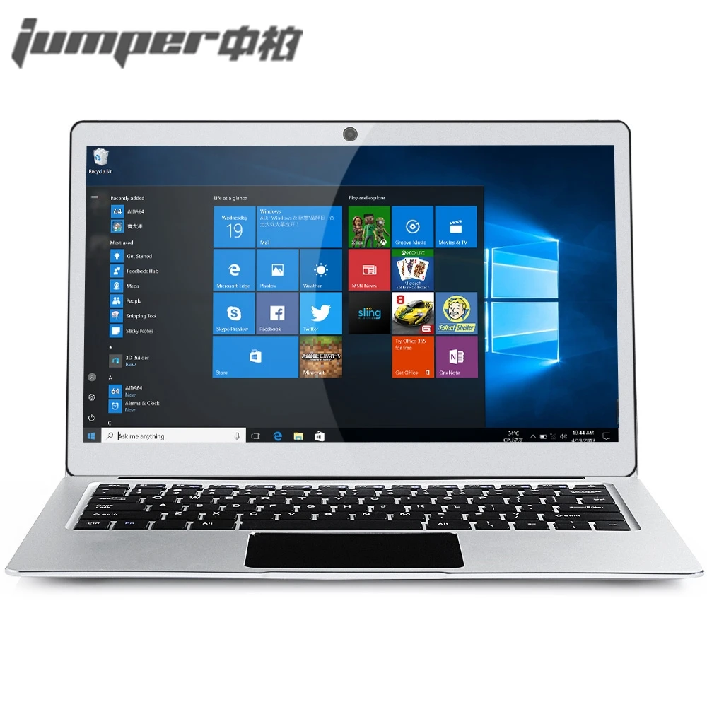 

Jumper EZBOOK 3 PRO Laptop 13.3 inch Notebook Windows 10 Home Intel Apollo Lake N3450 Quad Core 1.1GHz 6GB+64GB Dual WiFi PC