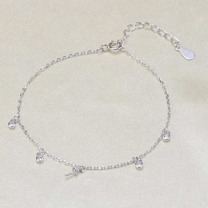 925 Sterling Silver Pearl Bracelet Mountings Fashion Bangle Findings Jewelry Parts Fittings Accessories, 3pcs/lot
925 Sterling Silver Pearl Bracelet Mountings Fashion Bangle Findings Jewelry Parts Fittings Accessories, 3pcs/lot