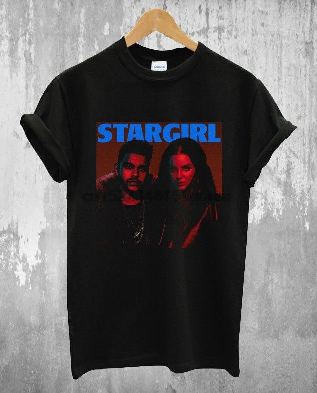 Lana Del Rey Stargirl The Weeknd Logo Black Tee Men Woman T Shirt S M L XL 2XL Women tshirt
Lana Del Rey Stargirl The Weeknd Logo Black Tee Men Woman T Shirt S M L XL 2XL Women tshirt
